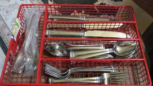 *40 PCS REED & BARTON WINTHROP RARE Glossy 18/8 Stainless Flatware