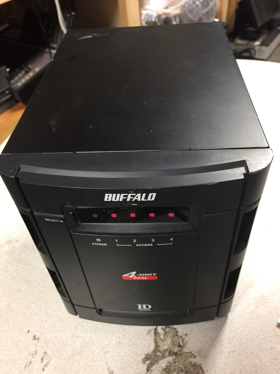 Buffalo DriveStation Quad HD-QS4.0tsu2r5 4 RAID Unit HDD Hard
