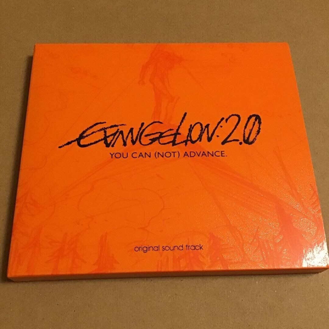 Evangelion 2.0 OST CD Movie Original Soundtrack Limited Special Edition