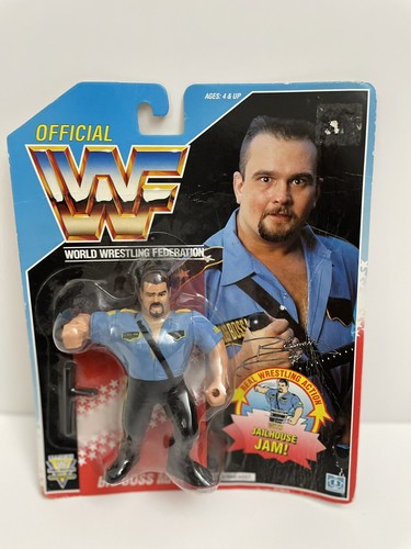 Big Boss Man Series 3 1992 HASBRO Version 2 WWF Vi...
