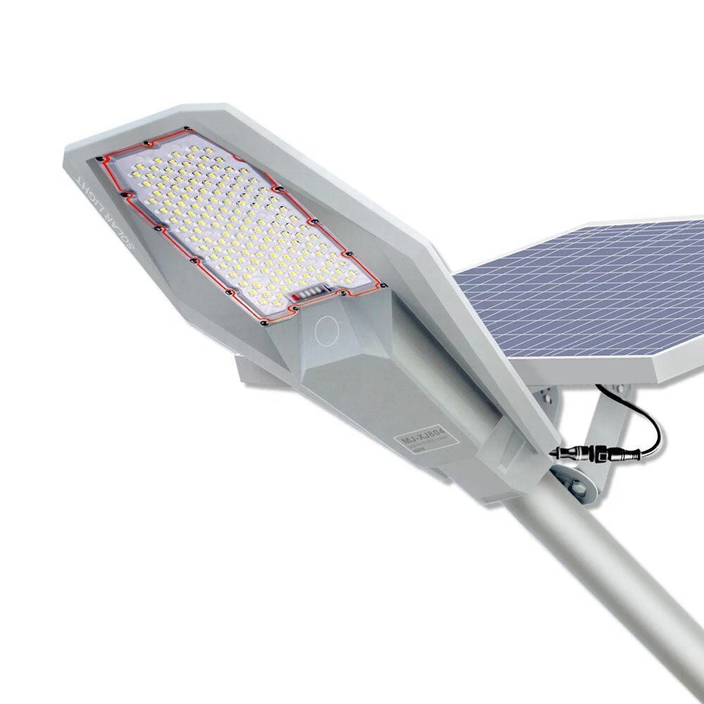 Interstellar Warrior LED Solar Street Light Remote Timer 400W 6500