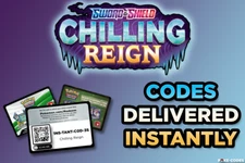 Pokemon - Chilling Reign TCG Code Cards - INSTANT DELIVERY