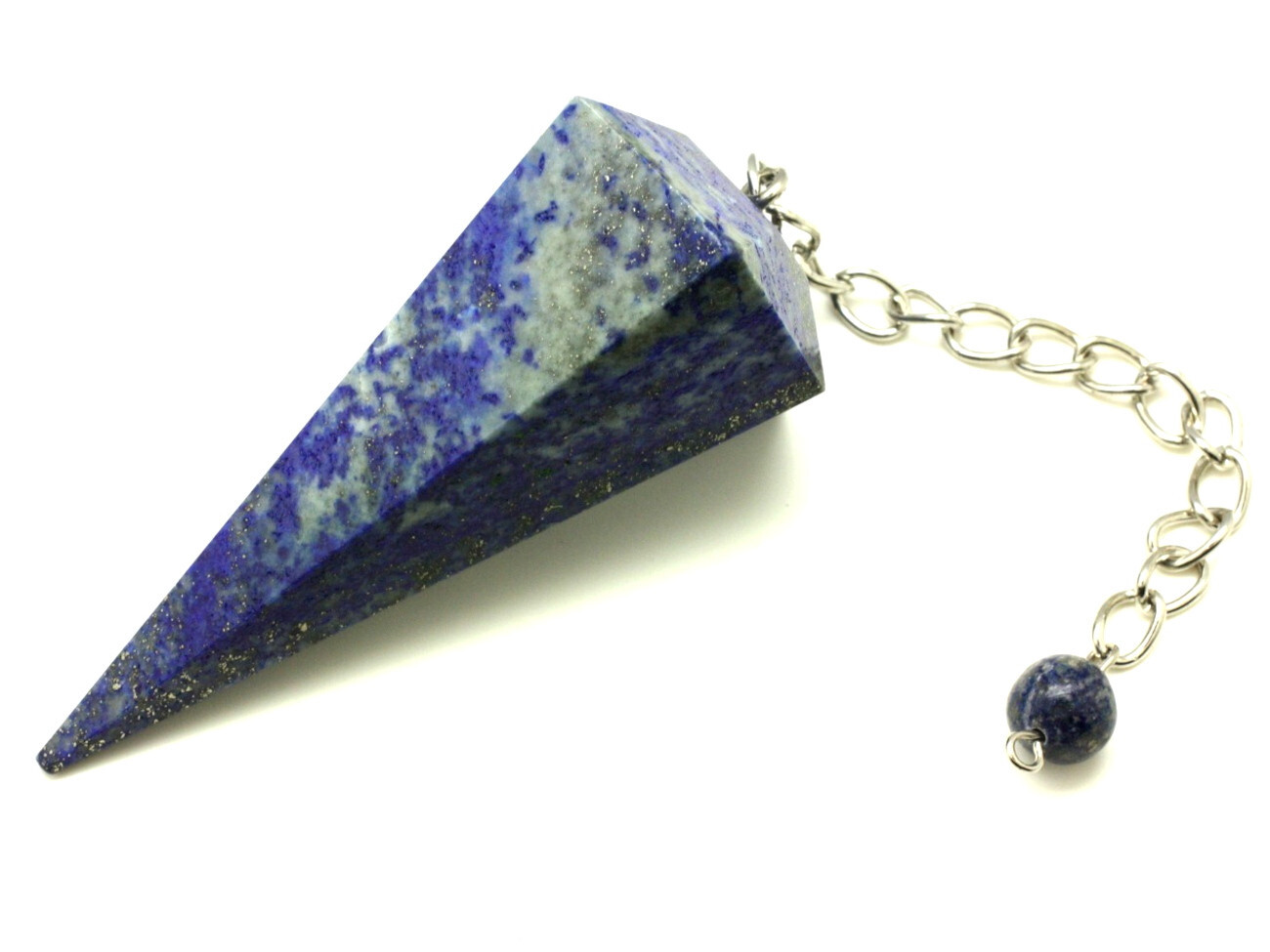 Pendule lapis lazuli prisme 72mm pour vos séances de méditation