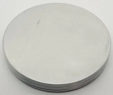 3-7/8" 3.875 inch Wide Mouth Coffee Jar Lid Aluminum Hoosier Sellers antique old