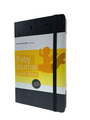 Moleskine Passion Journal Baby Large fester Einband mit Prägung