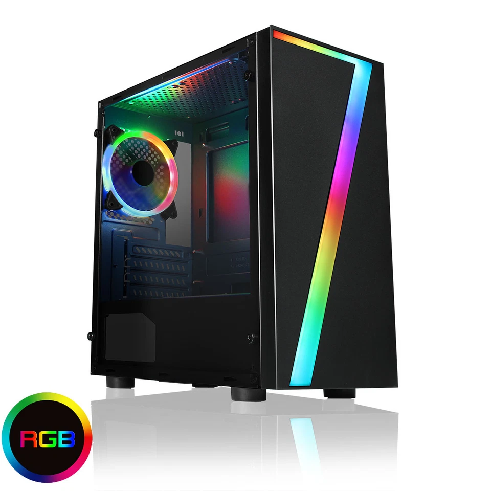 FCS ULTRA FAST i3 i5 i7 Desktop Gaming Computer 2TB 16GB RAM GTX 1660 Windows 10 - Image 2 of 4