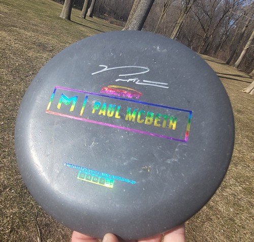 Discraft Disc Golf McBeth Proto Luna Lot (2) Signed, Black/Rainbow Foil-RARE!!! - Picture 17 of 24
