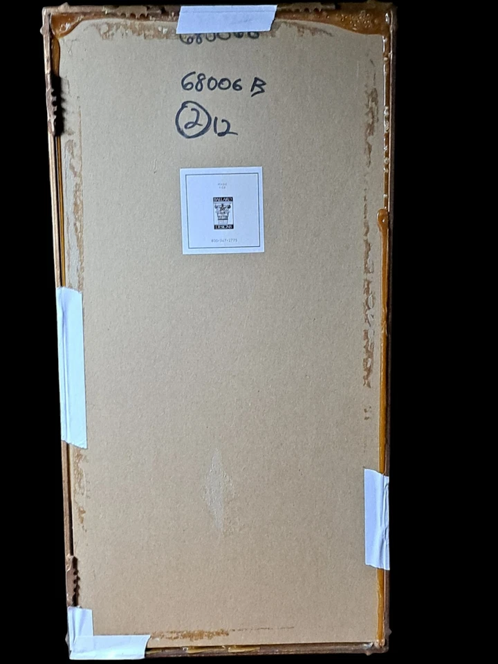 Impresión enmarcada Ballard Designs 24" x 12" - Adoración de los Reyes Magos - DaVinci Foto 2 de 4