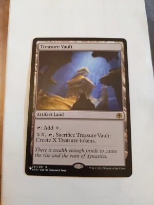 MTG Treasure Vault Adventures in the Forgotten Realms - Handled w/ Gloves - Frsh