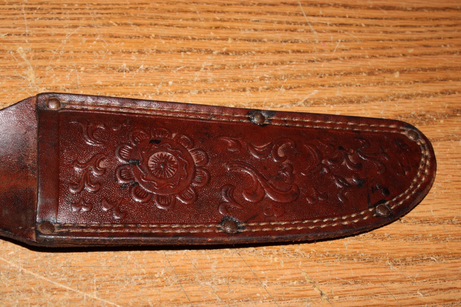 WESTERN FIELD HUNTING KNIFE w/ SHEATH Patent No. 1967479 VINTAGE eBay