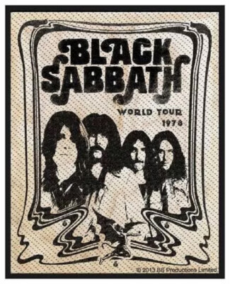 BLACK SABBATH - Patch Aufnäher - Band 8x10cm