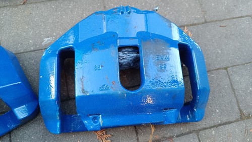 BMW E90 E92 E93 335i 335d BIG FREKE UPGRADE PINZE ANTERIORI SUPPORTI 57/30/348 - Foto 18 di 18