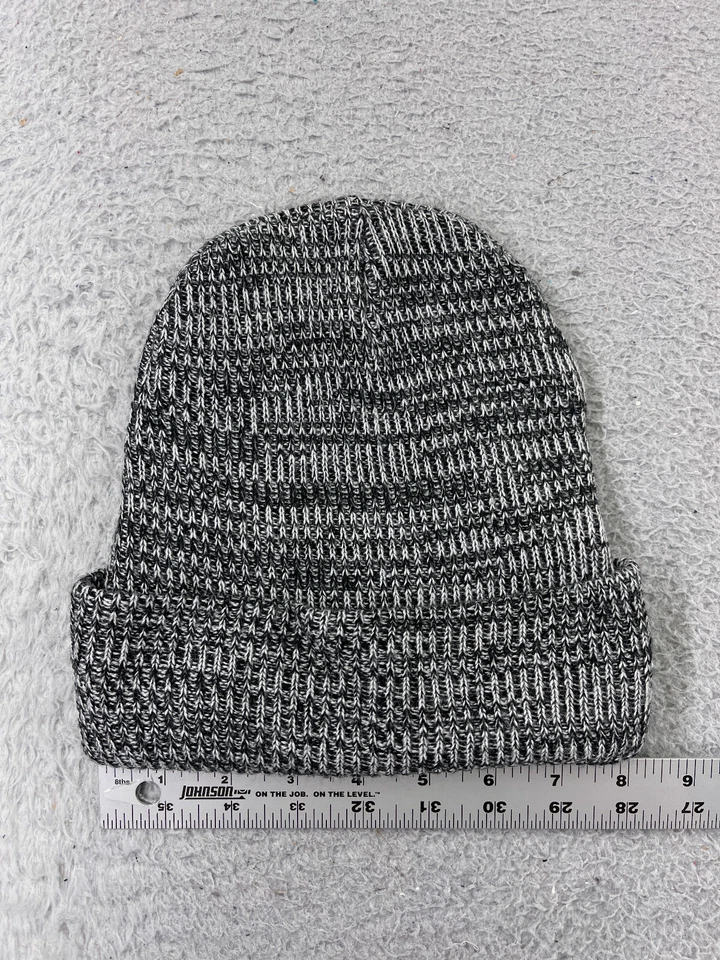 Victoria's Secret Gorro Toque Adulto Talla Única Gris Bordado 100% Acrílico ROSA Foto 3 de 4