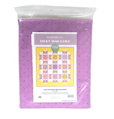 Maywood Studio Kims Cause Collection Story Time Duckling Quilt Kit 46in x 48in