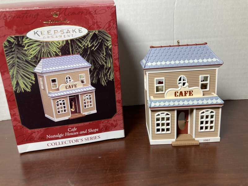 1997 Hallmark Nostalgic Houses and Shops Cafe - #14