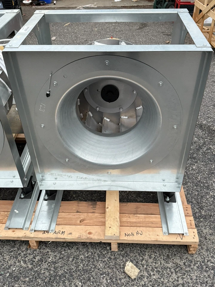 Greenheck Advanced Plenum HFan & Baldor Motor APH-1 24APM Nuevo 24”, CFM 913 Foto 3 de 4
