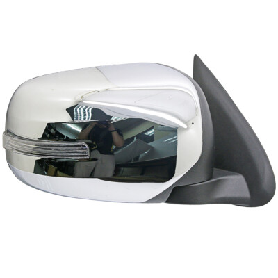 Chrome Right Exterior Side Mirror w/ LED For Mitsubishi Triton