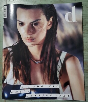 Magazin D LA REPUBBLICA 2023 Italien Moda EMRATA EMILY RATAJKOWSKI A Modo Mio neu