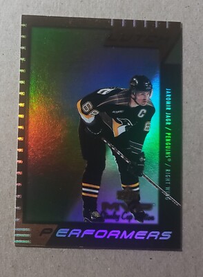 1999-00 Upper Deck MVP Clutch Performers Jaromir Jagr #CP9 Pittsburgh Penguins