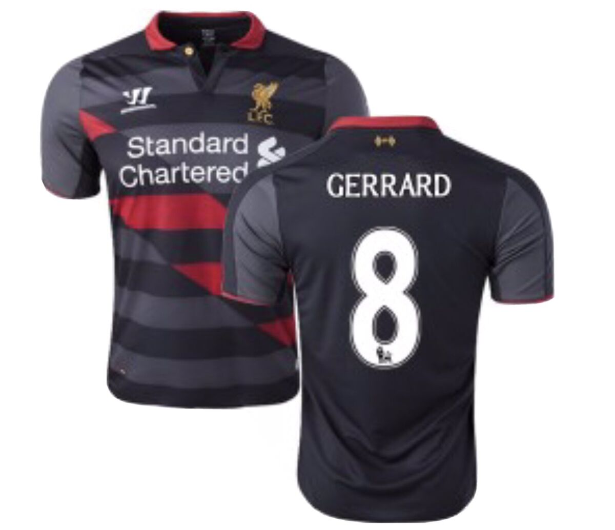 Liverpool FC 3rd Kit 14/15 Warrior Champions League Jersey Liverpool FC 3rd Kit 14/15 Warrior Champions League Jersey