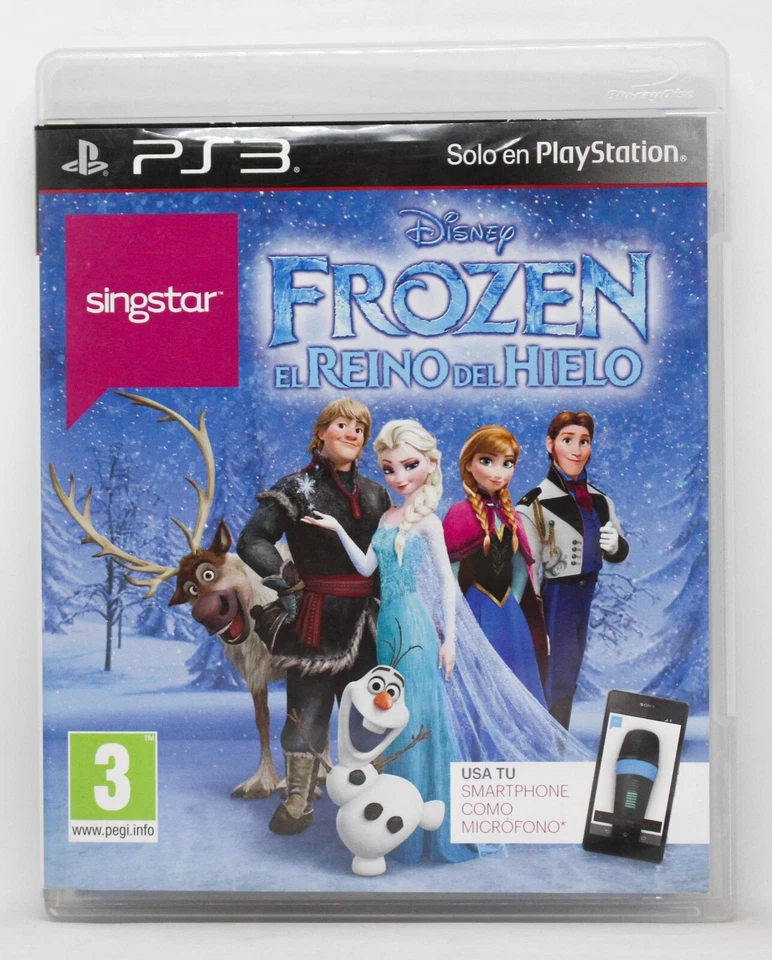 SINGSTAR FROZEN EL REINO DE HIELO - PLAY STATION 3 PS3 PLAYSTATION PAL ESPAÑA 2, foto 1 de 2