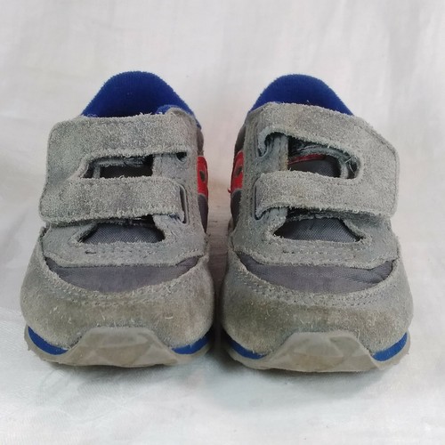 Saucony Baby Jazz Low Pro SHOES Sneakers Infant Toddler Size 5 Grey Suede - Picture 4 of 12
