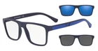 EMPORIO ARMANI EA4115 5759/1W 54-18 EYEGLASSES / EYEGLASSES + 2 SUN CLIPS