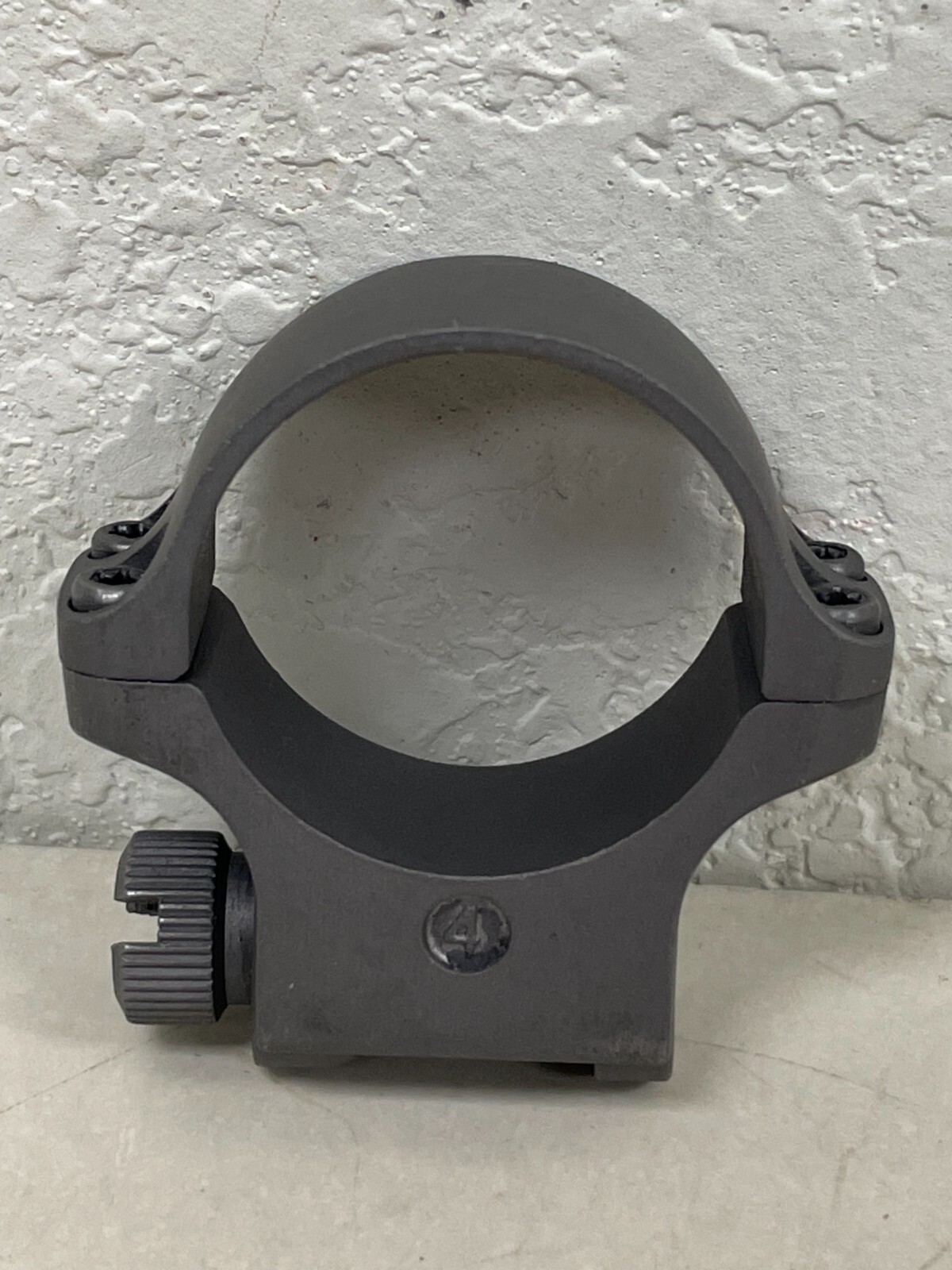 Ruger Hawkeye 30mm Medium Height Scope Ring Stainless Matte