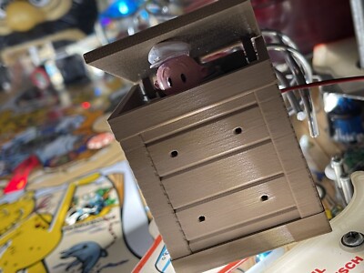 Popeye Saves the Earth Pinball Custom Peek-a-Boo Swee' Pea Mod - UNLIT VERSION