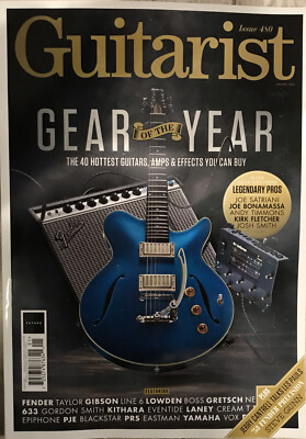 GUITARIST Gear Of The Year Magazine Issue 480 Jerry Cartrell Jim James￼￼