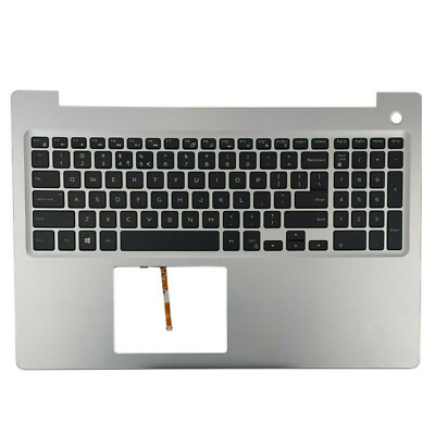 New For Dell Inspiron 15 5570 5575 Palmrest Backlit Keyboard 0MR2KH MR2KH