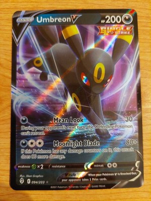 Umbreon V (Holo) - 094/203 (Evolving Skies) - Near Mint NM - Ultra Rare