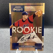 2008 Playoff Prime Cuts Contenders Rookies Cody Satterwhite #18 Auto