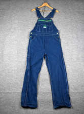 Liberty Bib Overalls Mens 32x32 Measures 34x30 Blue Denim Workwear Carpenter