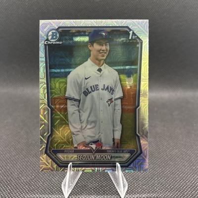 Seojun Moon 2026 1st Bowman Chrome Mega Mojo Refractor #BCP-45 Toronto Blue Jays