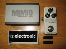 TC Electronic Mimiq Mini Doubler Pedal Realistic Doubling Effect Top Mint JAPAN