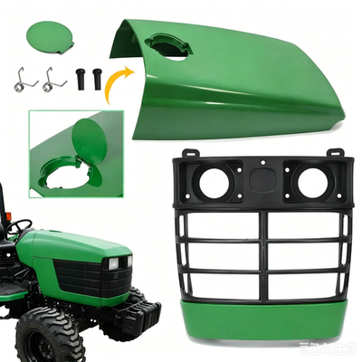 New Upper Hood w/Fuel Door Front Grille Combo For John Deere 4500