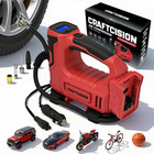Tire Inflator Portable Air Compressor Compatible with Milwaukee M18 Battery Air