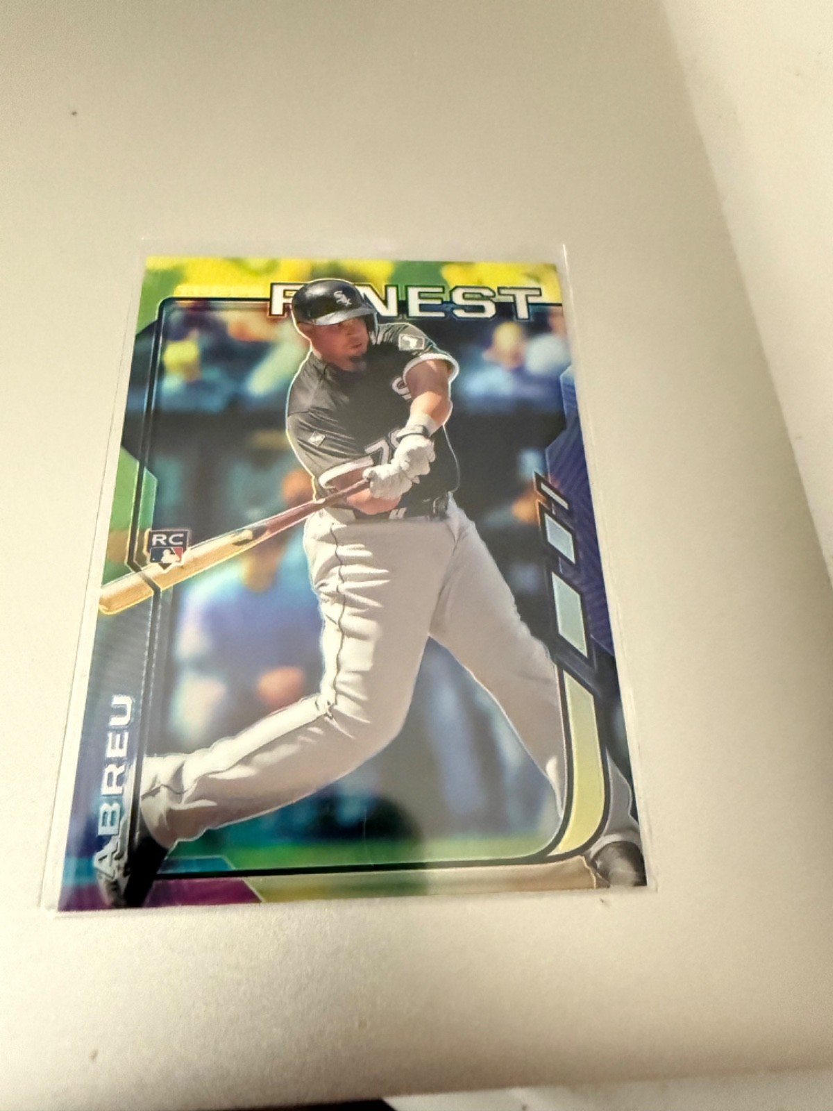 2014 Topps Finest - José Abreu #22 Refractor (RC)