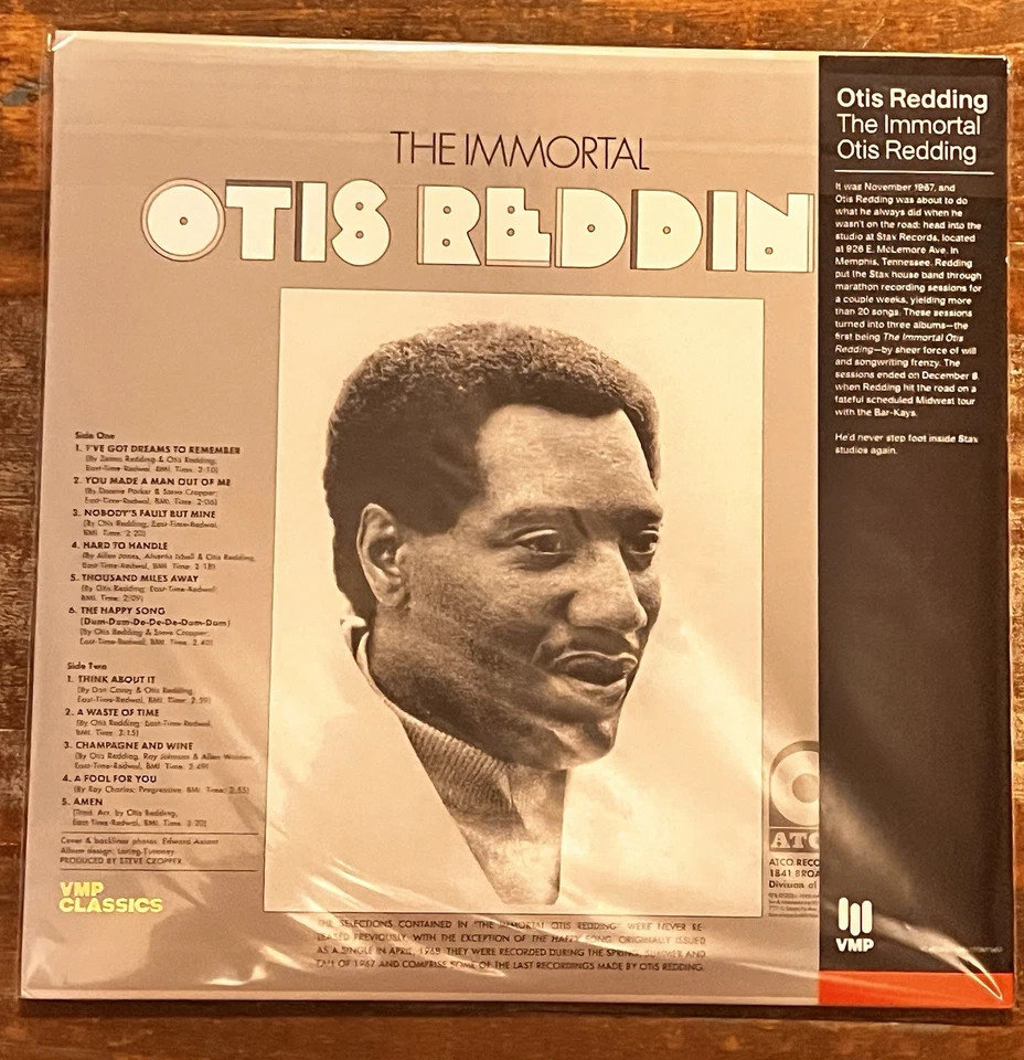 The Immortal Otis Redding NEW Vinyl Me Please VMP C035 AAA RYAN K SMITH - Image 2 of 3
