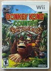Donkey Kong Country Returns (Nintendo Wii, 2010) Case, Disc, Manual