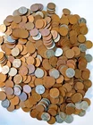 5 lbs Wheat Pennies, Bulk Lot, Mixed Dates Mints, 1909-1958, Unsearched Lincoln