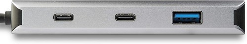 StarTech.com 4 Port USB C Hub w/ 2x USB A & 2x USB C - SuperSpeed 10Gbps USB Typ - Afbeelding 2 van 6