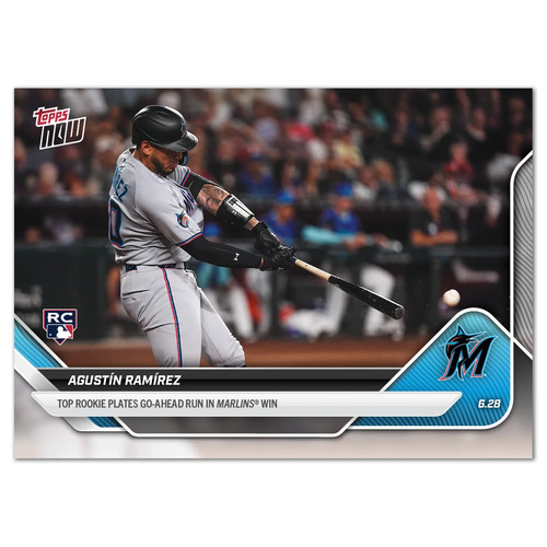 2025 Topps Now 358 Agustín Ramírez