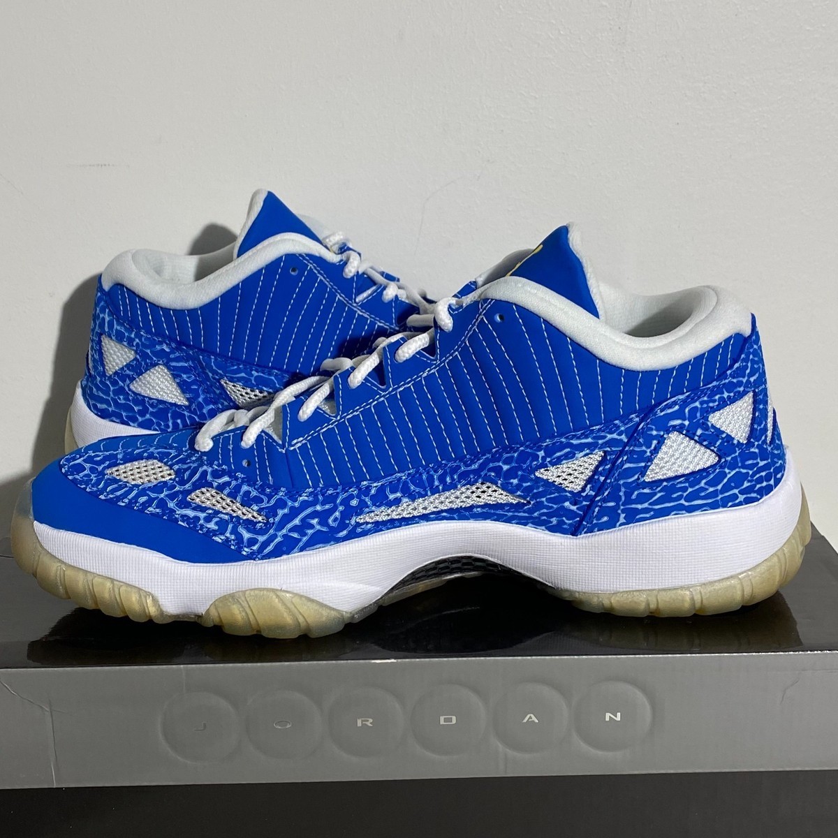 Size 12.5 - Air Jordan 11 Retro Low IE Argon Blue Sneakers  display picture 1