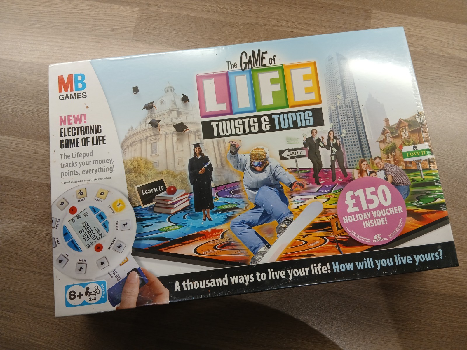 Game Of Life: Twists & Turns Edition, Electronic, MB, Hasbro, New & Sealed