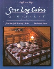 Star Log Cabin Quilt Quilt in a Day