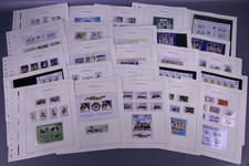 Lot Romania 2002-2004 Stamp Collection MNH Souvenir Sheets & Sets Album Pages
