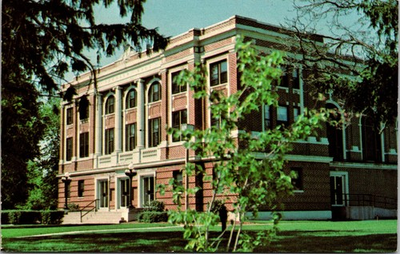 #ad Presser Hall Ohio Northern University Ada Ohio Chrome Postcard $6.50