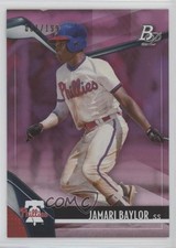 2021 Bowman Platinum Top Prospects Pink 81/199 Jamari Baylor #TOP-63 10ua